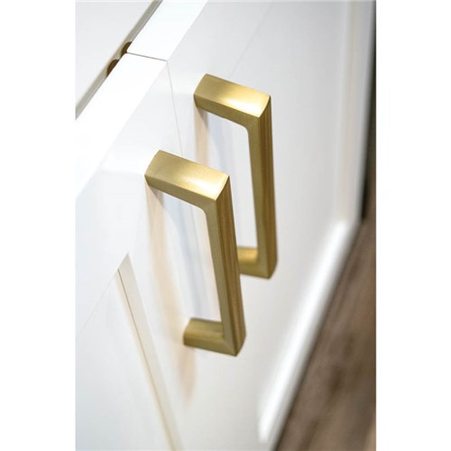 Pull 128mm CC Modern Brushed Gold Berenson Hardware 2624-1MDB-P